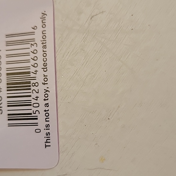 STAR/SANTA MAIL BOX AND STAR ORNAMENTS, PAINTED METAL 🎄 - Picture 5 of 5